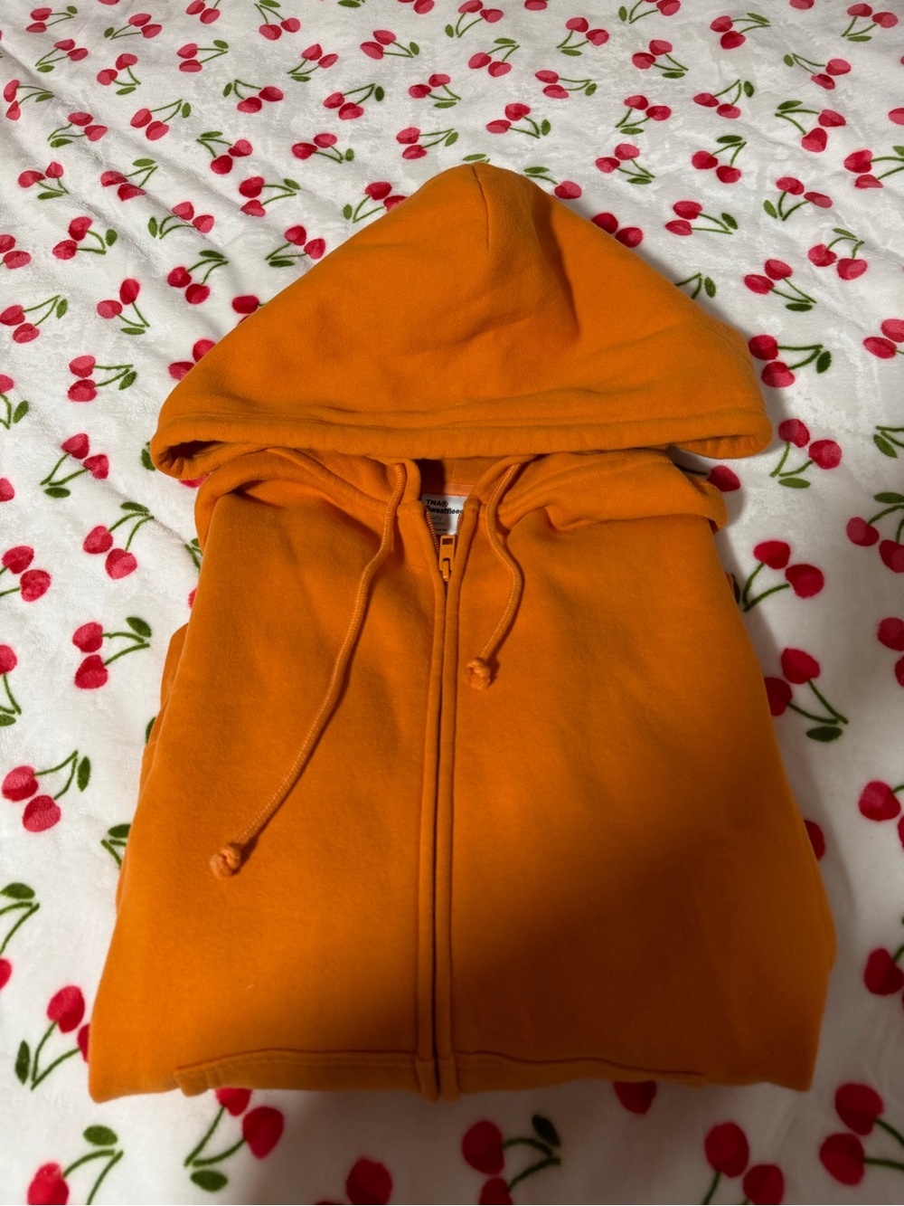 TNA Cozy Fleece Boyfriend Fit Full Zip Oversized Hoodie